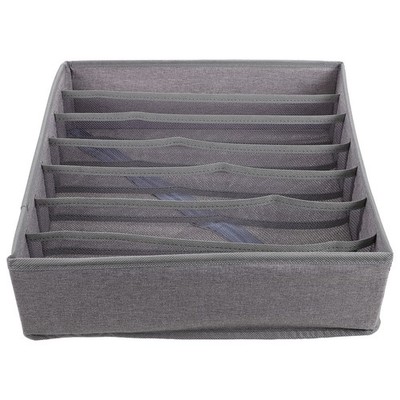 Washable Foldable Underwear Drawer Organizer Bra Sock Divider Storage Box