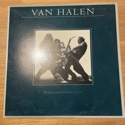 Van Halen – Women and Children First LP 1980 Warner Bros w/ Poster EX Vinyl VG+