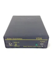 Burst Electronics VSA VE-11269 Time Code Generator Reader NO AC Adapter WORKING