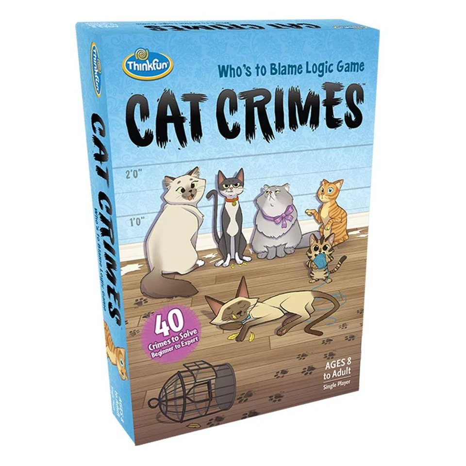 Think Fun Cat Crimes - Who Done It Logic Game and Brainteaser - Image 4 of 4