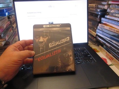 Equalizer I & II Set (4K / Blu-ray + Digital) BRAND NEW Sealed FREE SHIP!!!