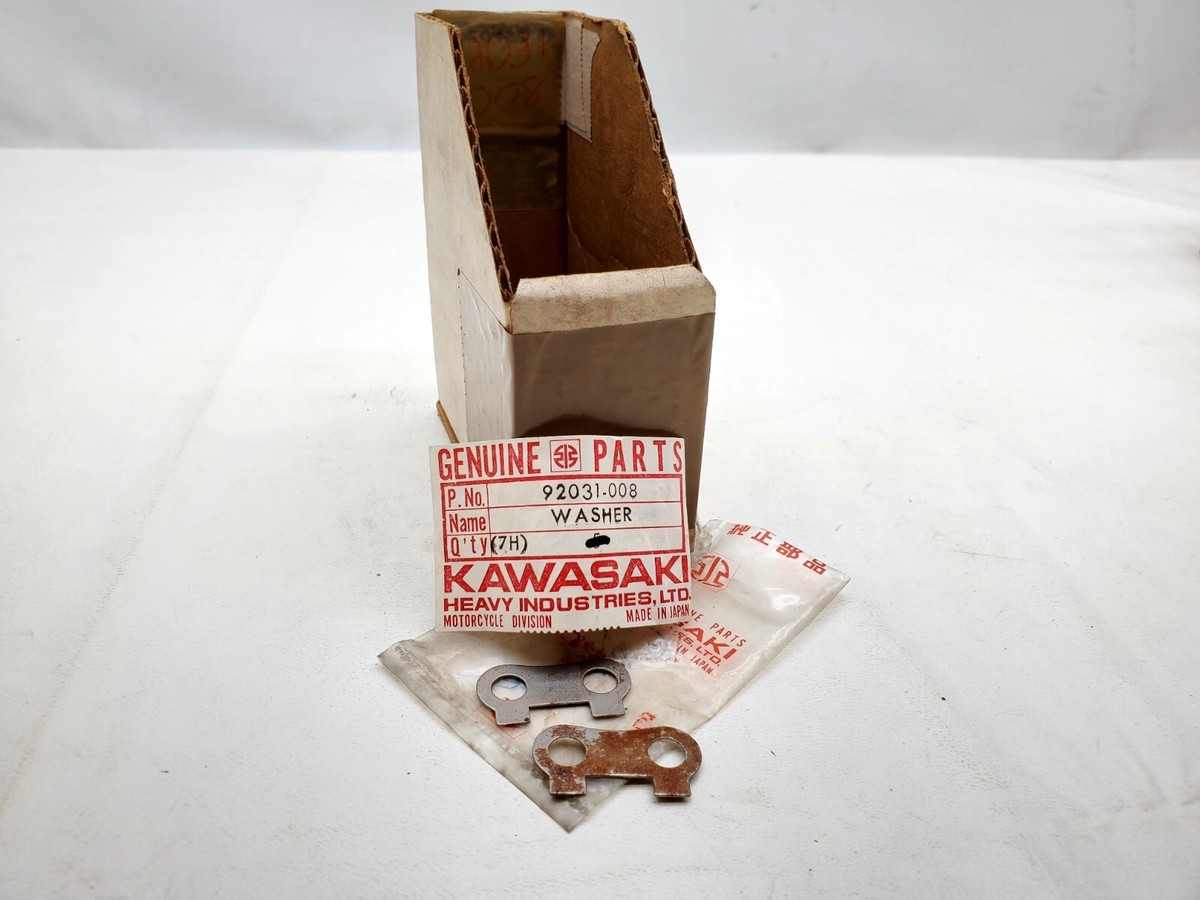 2 New KAWASAKI 75-76 KX400 1974 KX450 F12MX LOCK WASHER 92031-008