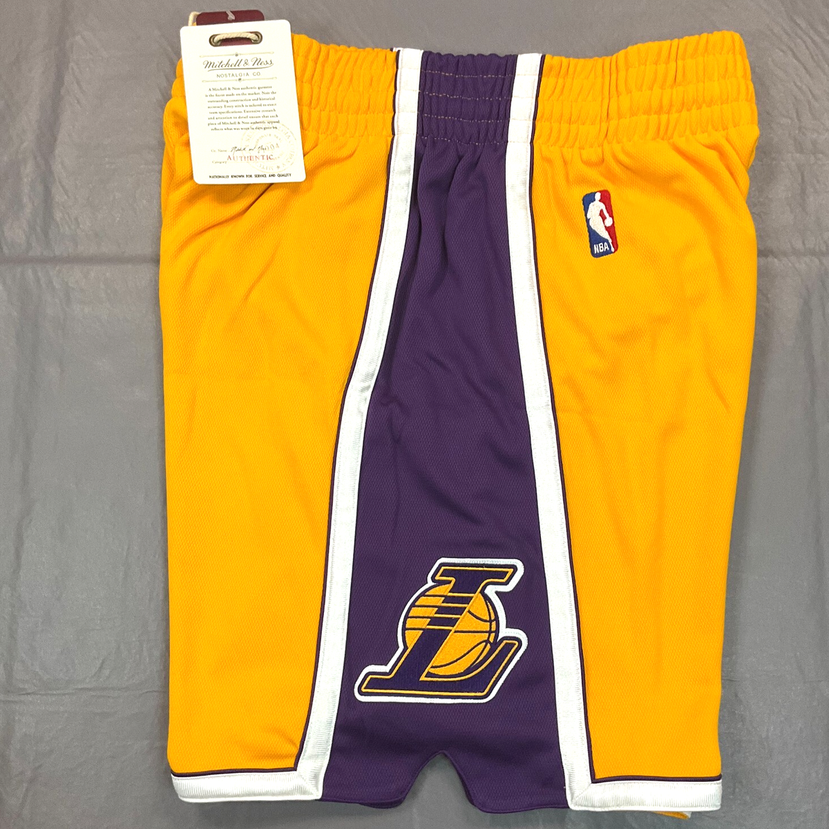 New Mitchell Ness 09-10 Los Angeles Lakers AUTHENTIC NBA Sewn