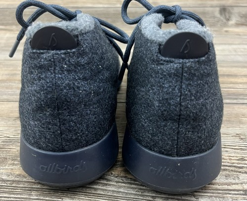 Allbirds Wool Runners Up Mizzle WRU Blue High Top Running Shoes Mens Size 10 - 第 4/10 張圖片