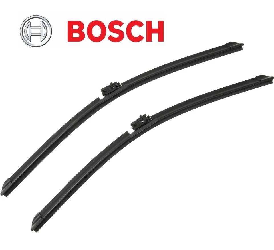 Juego de pares de limpiaparabrisas delantero izquierdo y derecho 22" Bosch para Mercedes W205 Foto 3 de 3