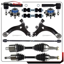 For Buick LaCrosse 2005-2008 2009 Front Tie Rod End Sway Bar Wheel Hub Bearing