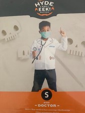 NEW Hyde And Eek Costumes Hyde and Eek Kids Doctor Costume Size Small 4-7 