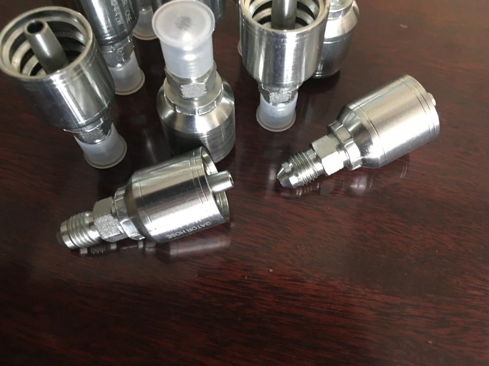  10343-6-6 QTY 10 After-Market Fitting, 3/8" Hose X 3/8" Male JIC - image 2 of 3