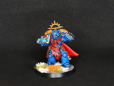 Warhammer 40k Space Marine Ultramarines Captain Single Miniature Expert Painted