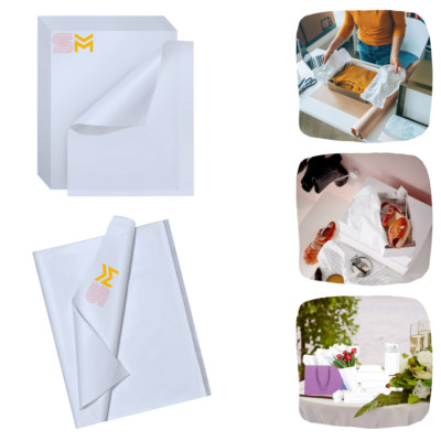 50 Blatt weißes Stoffpapier säurefrei Großpackung Geschenkverpackung Kunsthandwerk 50 x 75 cm