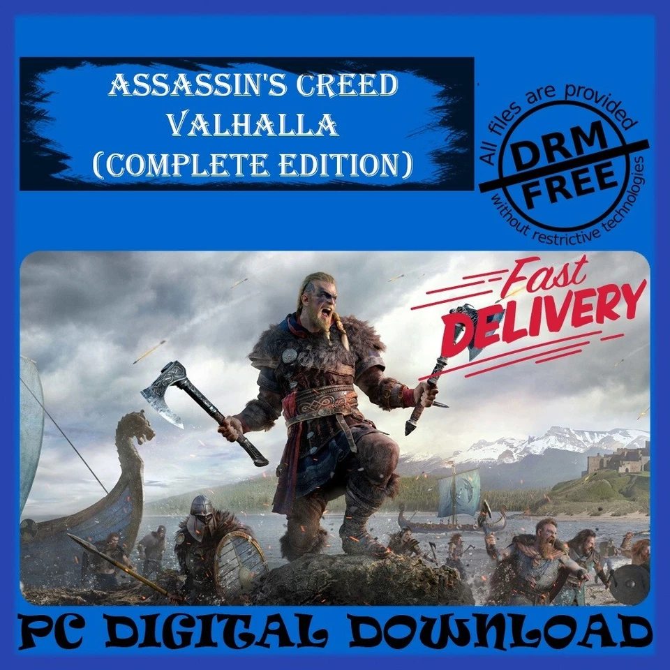 Assassin's Creed Valhalla (Complete Edition) [PC DIGITAL DOWNLOAD] [OFFLINE] - Image 1 of 4