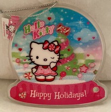 2011 HELLO KITTY HAPPY HOLIDAYS Kurt Adler 3D CHRISTMAS ORNAMENT NEW NWT