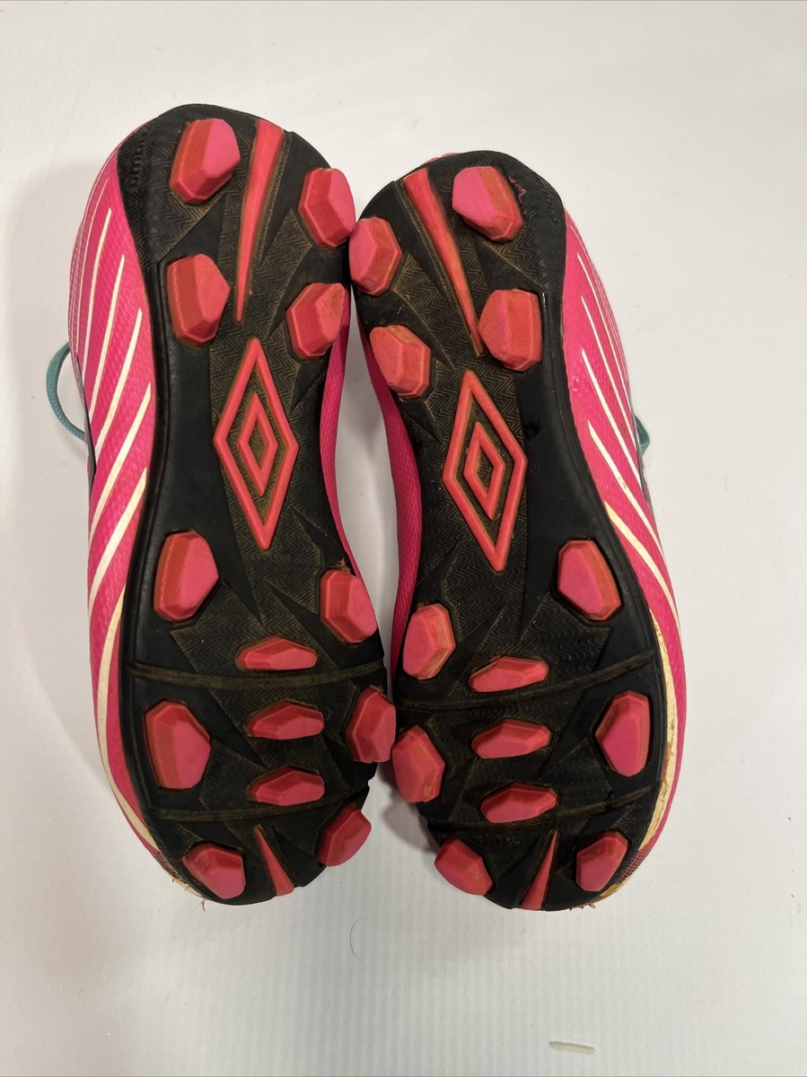 Umbro Cleats Girls Size 5 Arturo 2.0 Pink Soccer Baseball Shoes