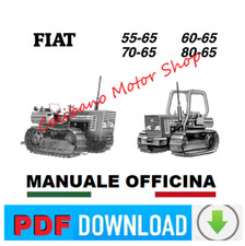 FIAT 70-65 Fiatagri Manuale officina Istruzioni riparazione assistenza trattore