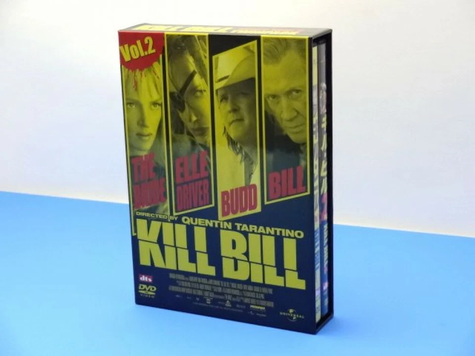 Kill Bill DVD JAPAN TWINPACK SAMURAI UMA THURMAN  - Image 2 of 4