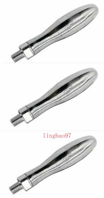 3pcs Bridgeport Milling Machine Ball Crank Grip 3/8 Thread CNC Mill Handle Tool