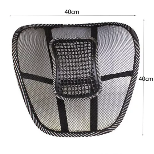 2Pcs Mesh Backrest Waist Support Car Seat Cushion Truck Lumbar Support Ventilate - Picture 11 of 13