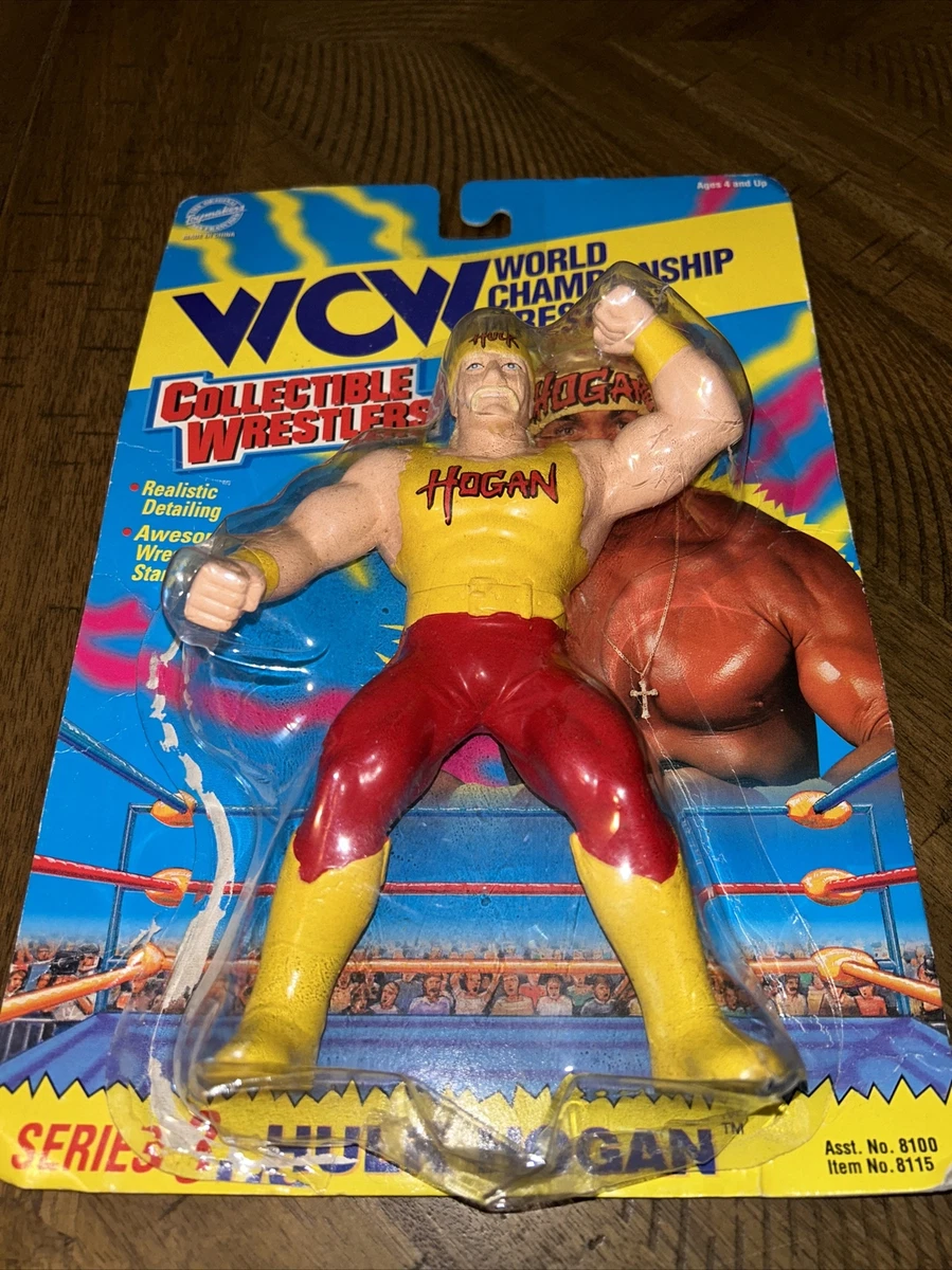Vintage 1994 WCW Hulk Hogan 7 inch Wrestling Action Figure New In