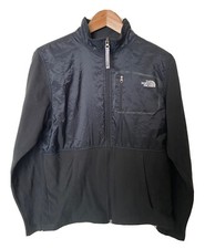 Vintage The North Face Boy s Full Zip Fleece Jacket Black Size XL 18-20