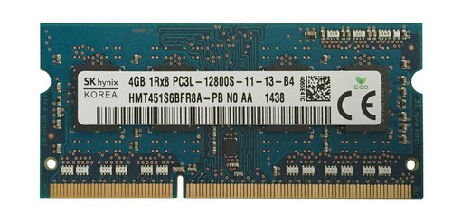 Module de mémoire HYNIX HMT451S6BR8A-PB 4 Go 1 x 4 Go DDR3L 1600 MHz ECC