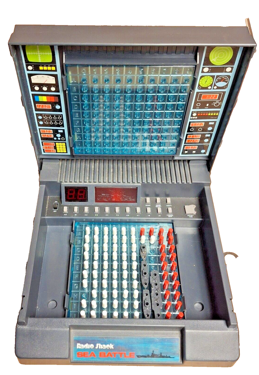 Radio Shack Touché-Coulé Computer Bataille Navale Vintage - Sea Battle