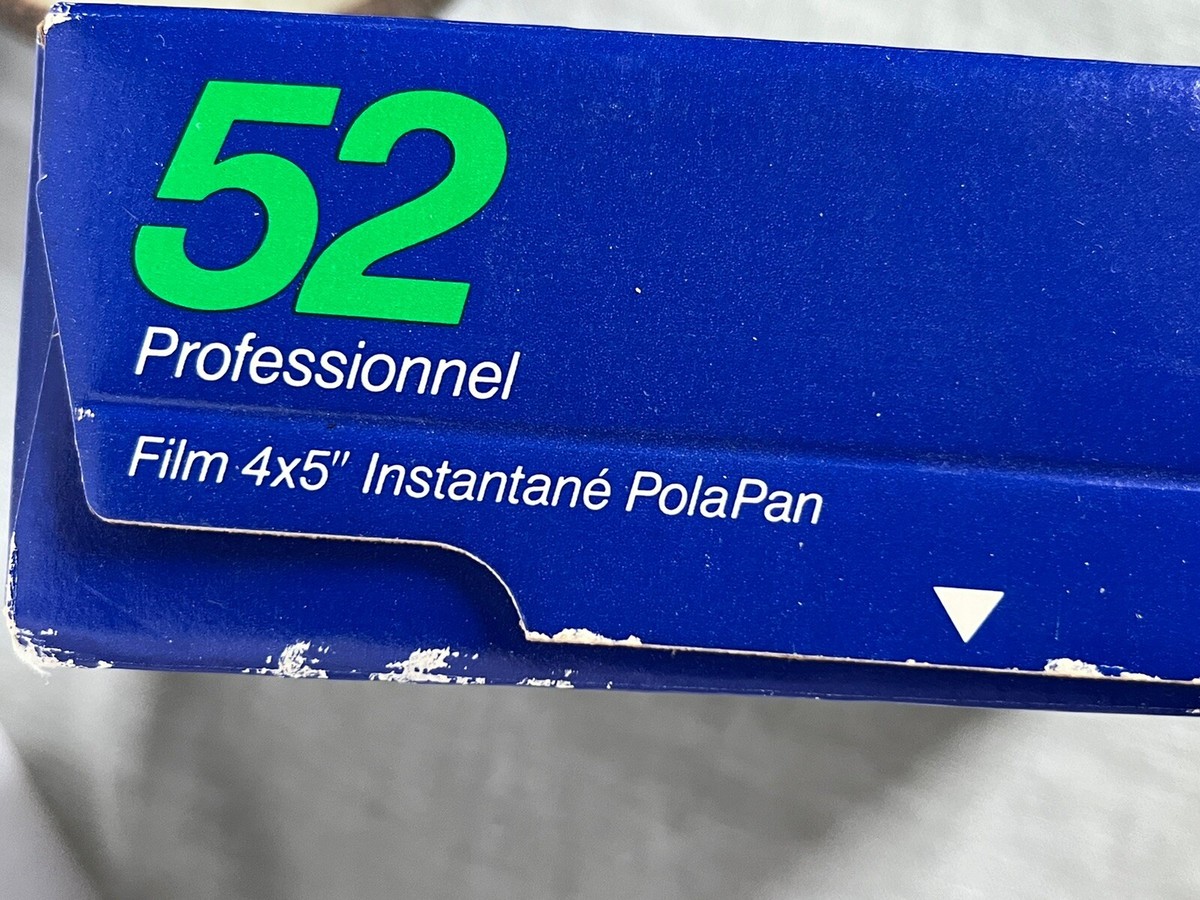 VINTAGE POLAROID 52 4x5 INSTANT 20 SHEETS FILM Unopened 12/94