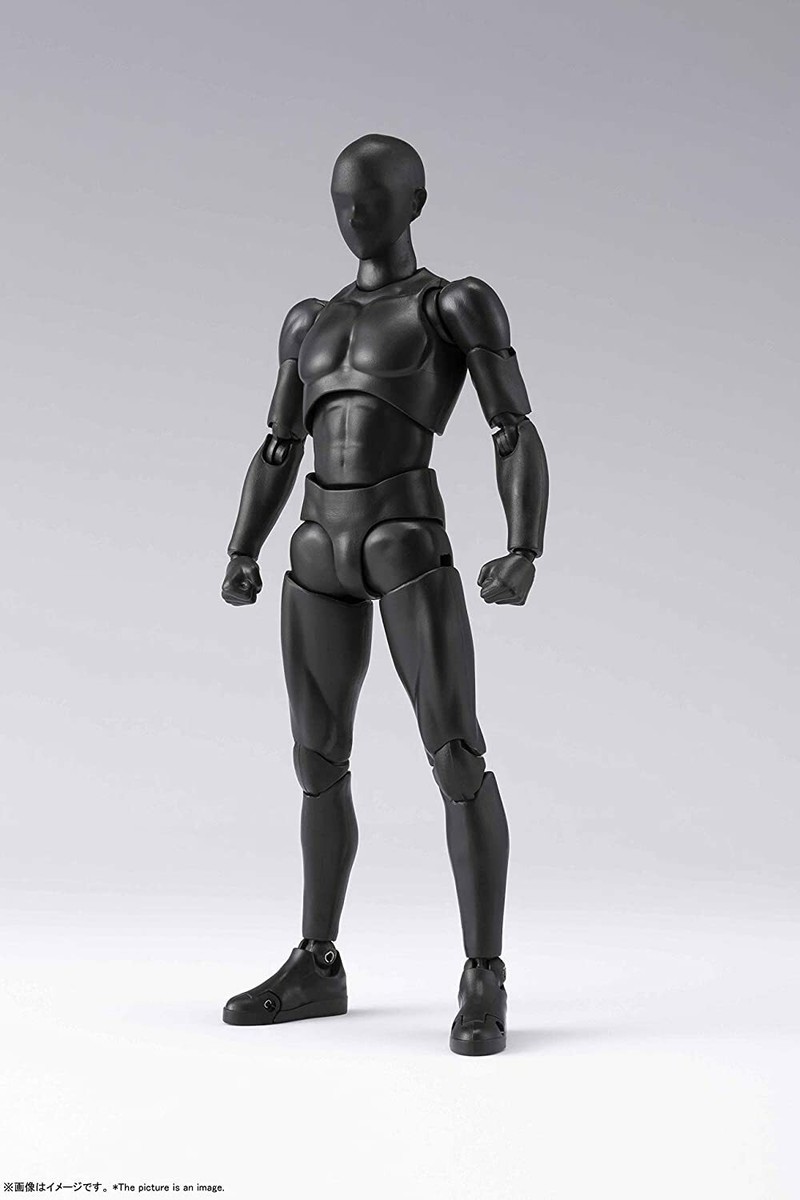 一斉値下げ！BODYMAKER ボディビルダー フィギュア② BANDAI S.H.Figuarts Body-kun DX Set 2 Solid Black Color Ver