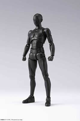 Bandai Japan S.h.figuarts Body-kun DX Set 2 Solid Black