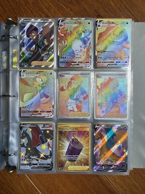 POKEMON CHAMPIONS PATH COMPLETE SET 80/73 - ALL 3 SECRET RARE CHARIZARDS - MINT