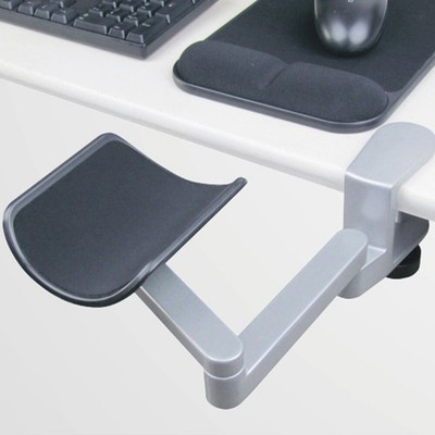 Black Pc Computer Laptop Arm Wrist Rest Desk Table Pad Support