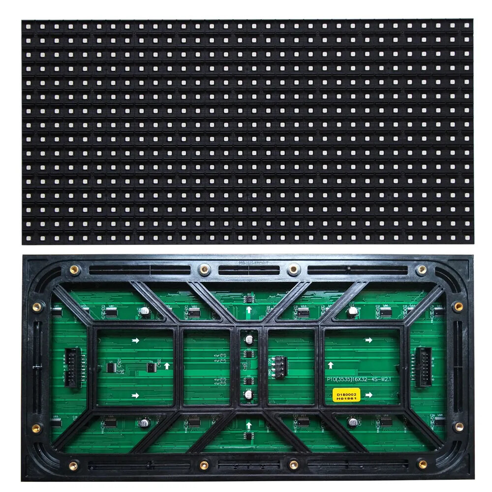26枚 P10 LED パネル 320x160mm 32x16ピクセル P10 LED Display Panel Module RGB 32x16 Pixel 320x160mm | eBay