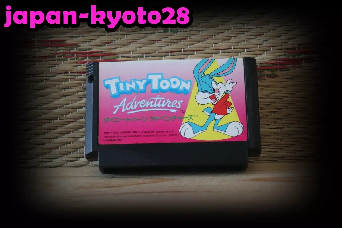Tiny Toon Adventures Famicom NES Japan Nintendo Good Condition