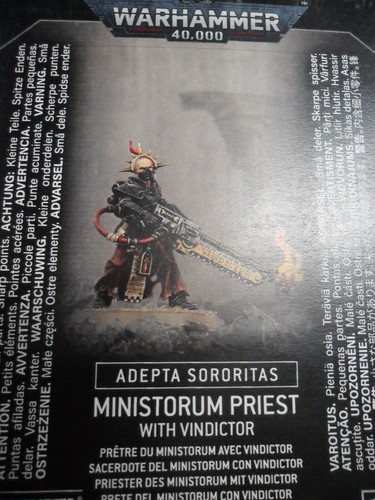 Warhammer 40k Inquisizione Inquisitore Agente Imperiale Ministorum Sacerdote Anteriore Y817 - Foto 4 di 5
