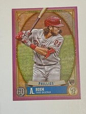 ⚾ 2021 Topps Gypsy Queen Baseball Mauve Base Card Rookie #57 Alec BOHM #/75 ⚾