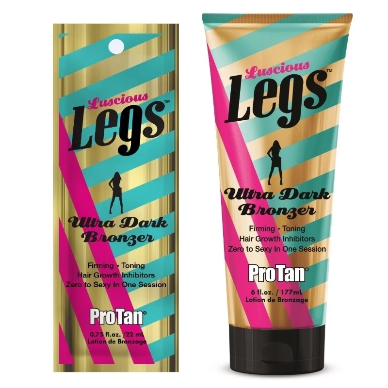 Pro Tan Luscious Legs ultra dark bronzer bronzing sunbed tanning lotion cream