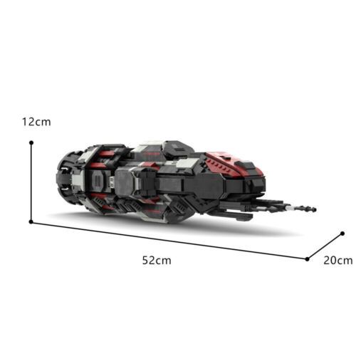 Juego de bloques de construcción Rocinante S4 nave espacial sin usar, TV modelo ciencia ficción ladrillos juguete regalo - Imagen 4 de 7