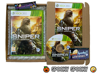 Sniper Ghost Warrior XBOX 360 - UK PAL sehr guter Zustand CIB mit Microsoft Seal - Tracked