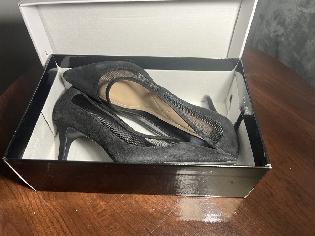 Alfani Women's Dress Shoes Size 8M Black Heel Jeules Mesh | eBay