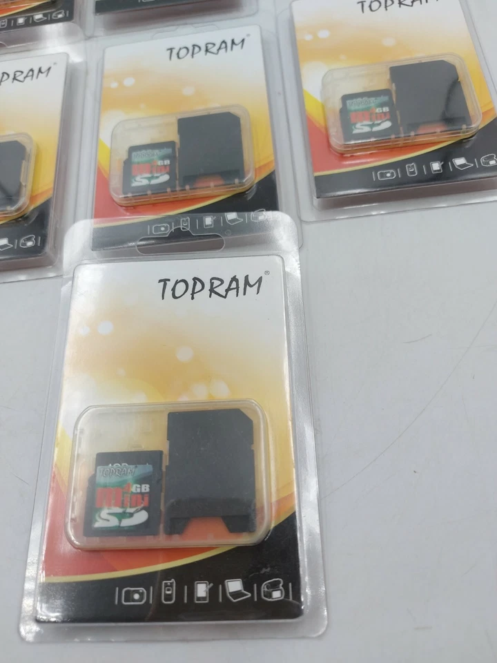 10+1 UNITS  TOPRAM 4GB 4G SD Card - Image 2 of 4
