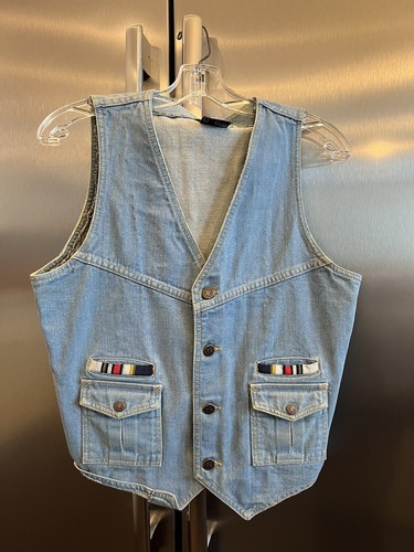 Vintage '70s Britannia Denim Vest 