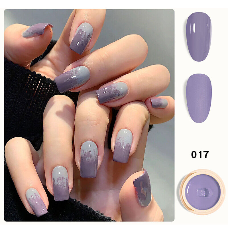 Solid Cream Gel Nail Polish Nail Art Semi-permanent Varnish UV Gel Nail  Polish