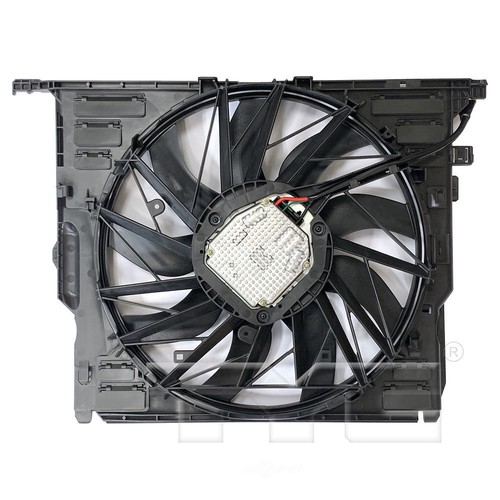 Radiator & Condenser Fan Assy TYC 624270 - Picture 3 of 3