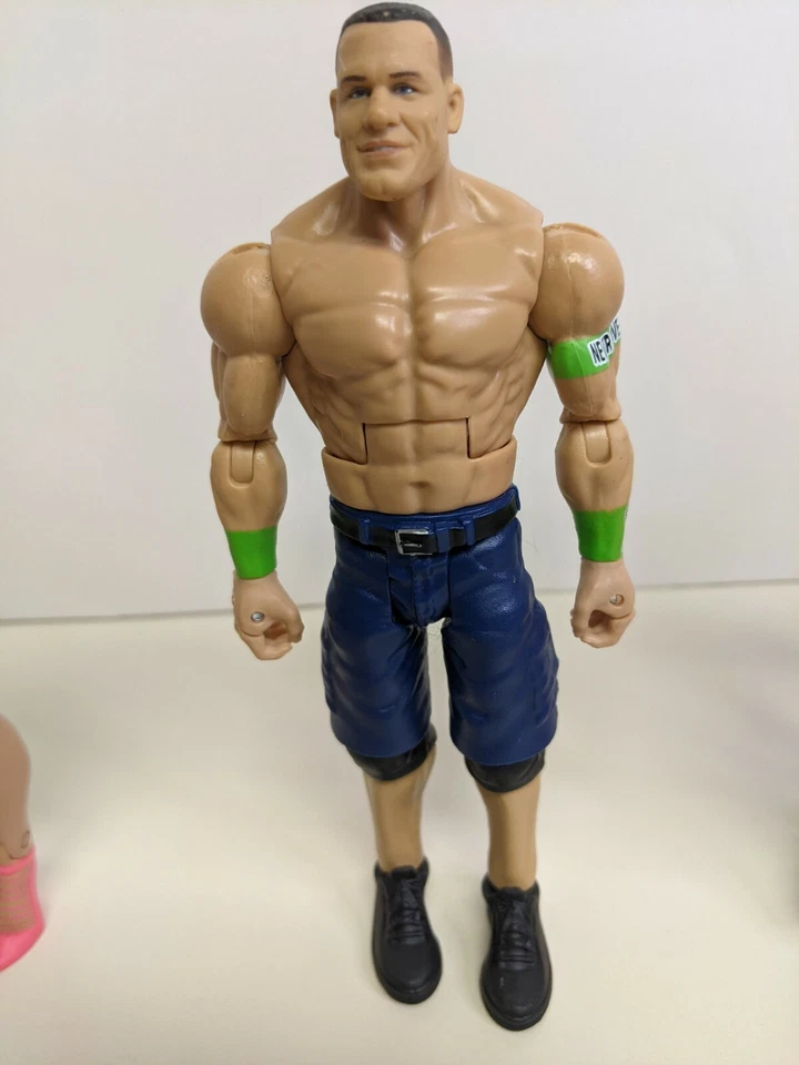 WWE 摔跤人偶套装!!! 9 经典星星...状况良好... 收藏家!! — 第 2/4 张图片