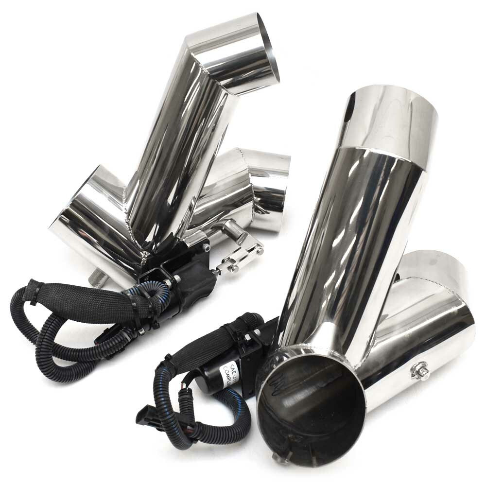 Corsa Boat Exhaust Diverters Cobalt 4 Inch Stainless (Set of 2) eBay