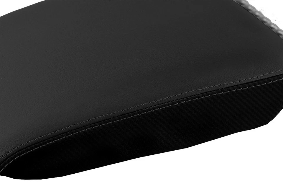 Tapa de consola de PVC negra para Volkswagen EOS 2007-2015 Foto 3 de 4