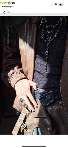 JoJo's Bizarre Adventure SBR Belt Gyro Zeppeli Anime Cosplay Belt + Belt buckle - Picture 23 of 32