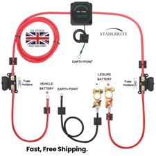 Pre Made - Voltage Sensitive Split Charge Relay Kit 5M WV T3 / T4 - 12V VSR