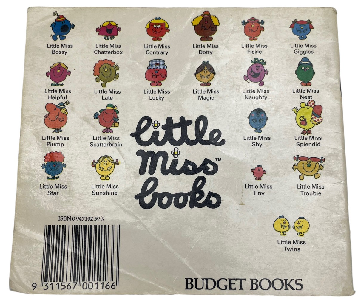 Little Miss Giggles Mr Men & Little Miss Book by Roger