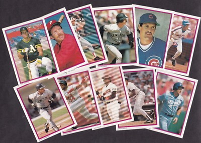 1988 TOPPS 60 CARD ALL-STAR Send-Ins GLOSSY SINGLES YOU PICK RIPKEN BRETT SMITH+