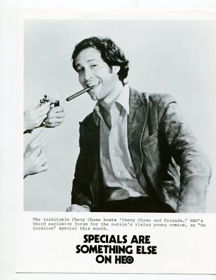 Chevy Chase and Friends-8x10-B&W-Still